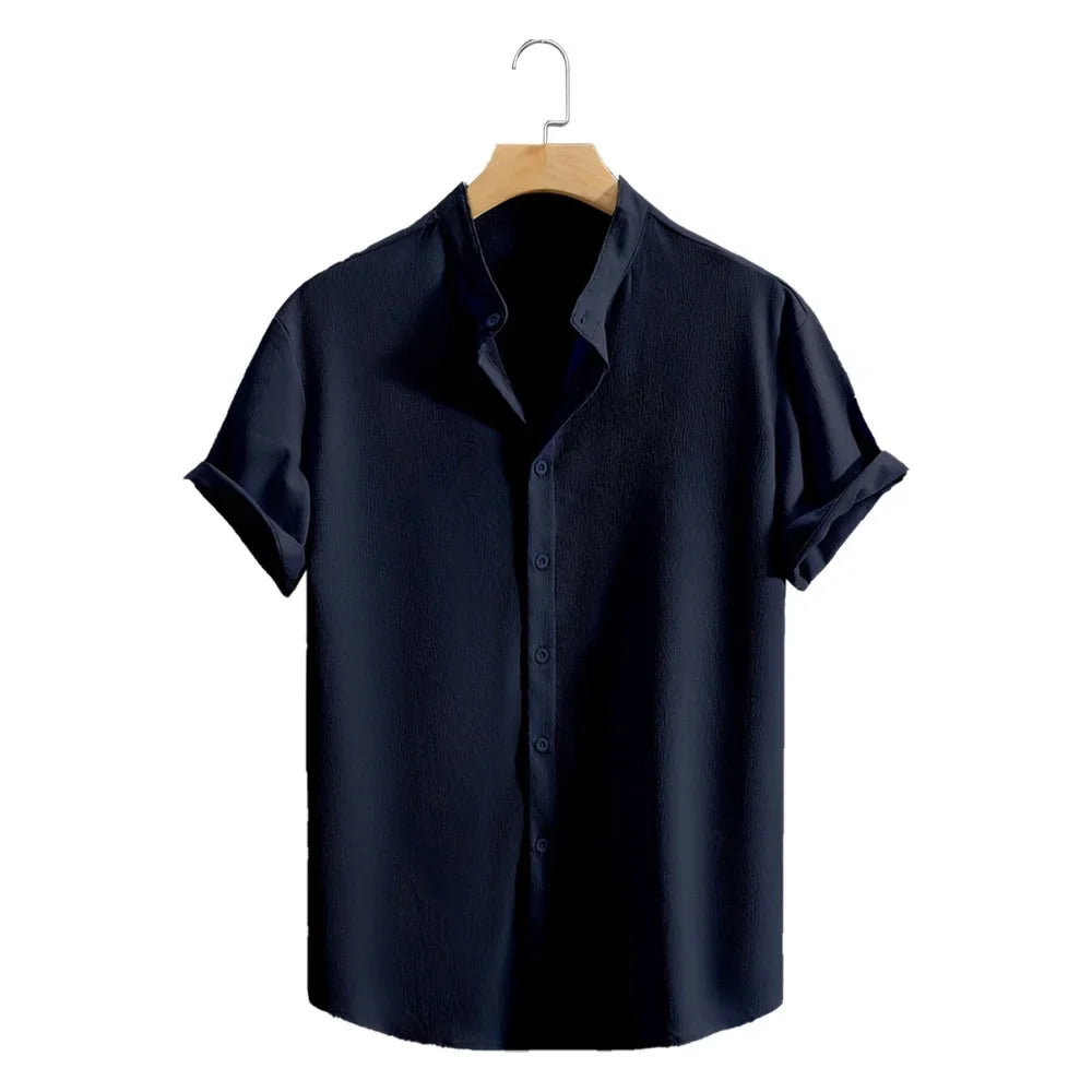 Camisa de verão de manga curta