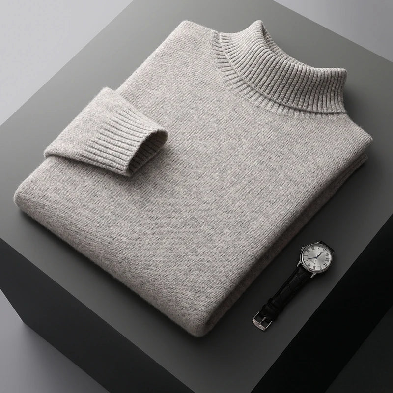 Vienna Merino Wool Turtleneck