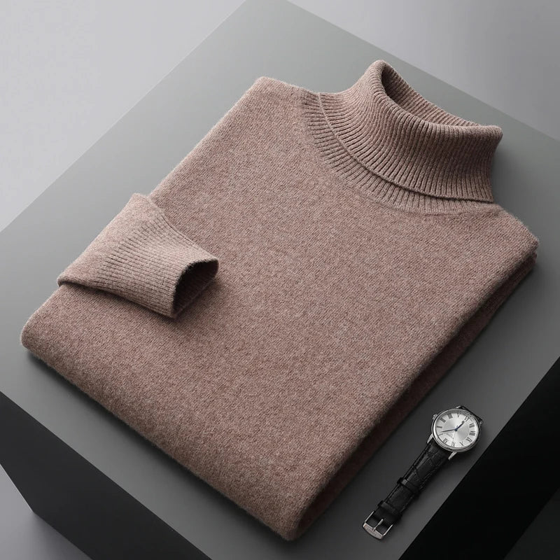 Monaco Merino Wool Turtleneck