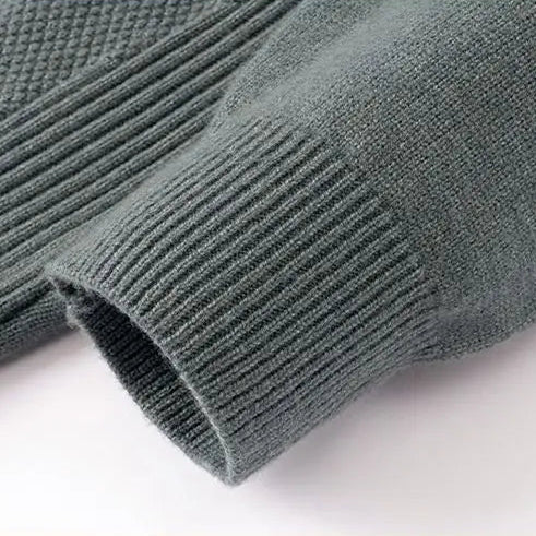 Elegant Jacquard Sweater