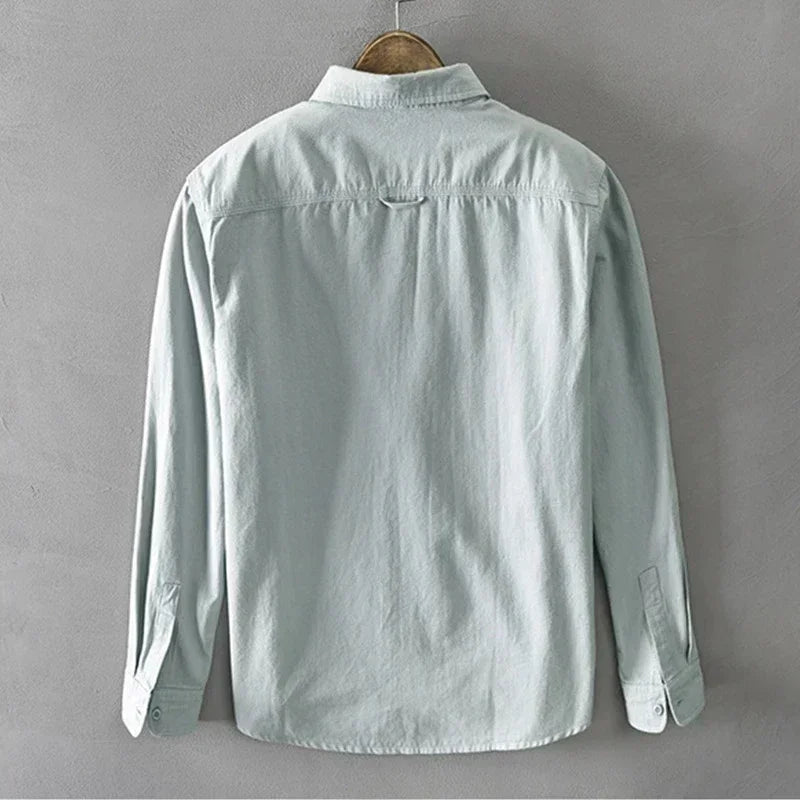 Camisa elegante de algodão