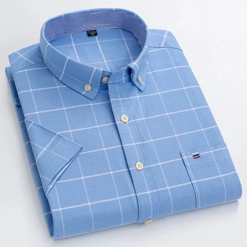 Givalli - Camisa elegante de algodão para homem