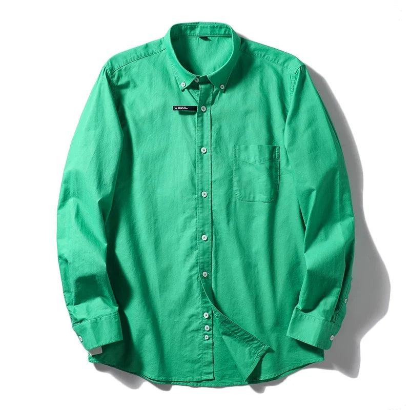 Camisa de algodão para homem
