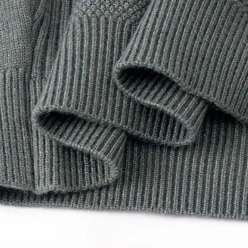Elegant Jacquard Sweater