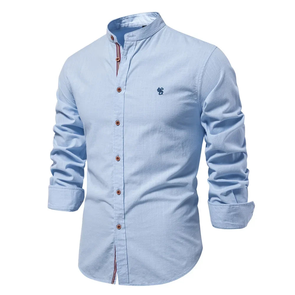 Camisa elegante de linho