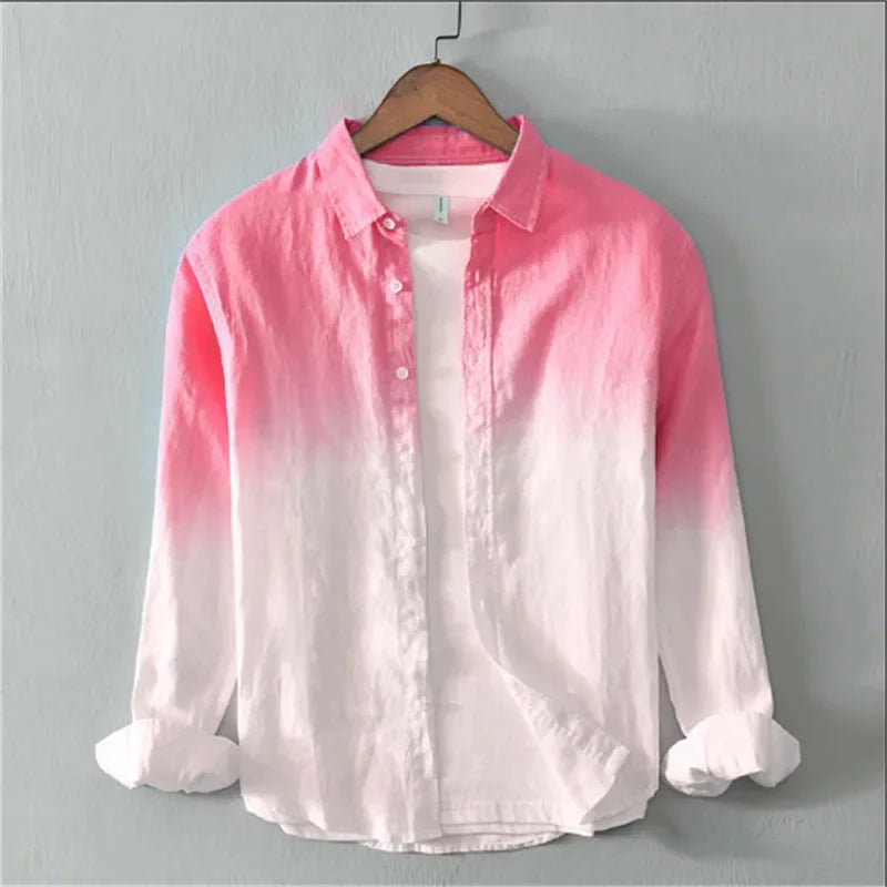 Camisa elegante e colorida