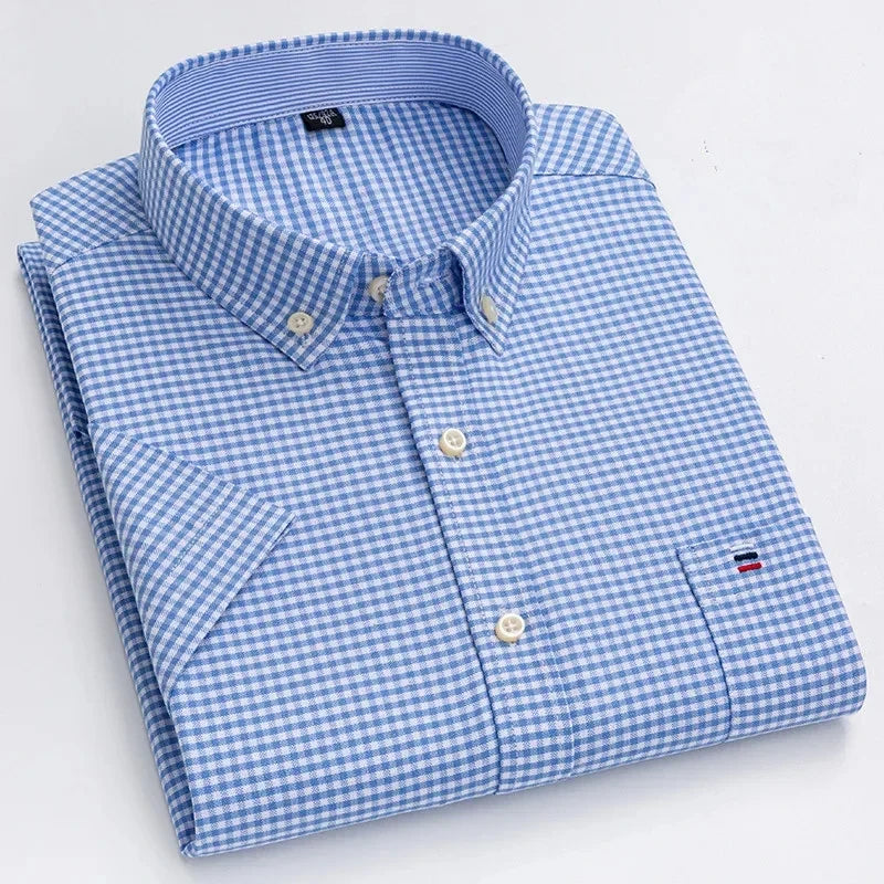 Givalli - Camisa elegante de algodão para homem