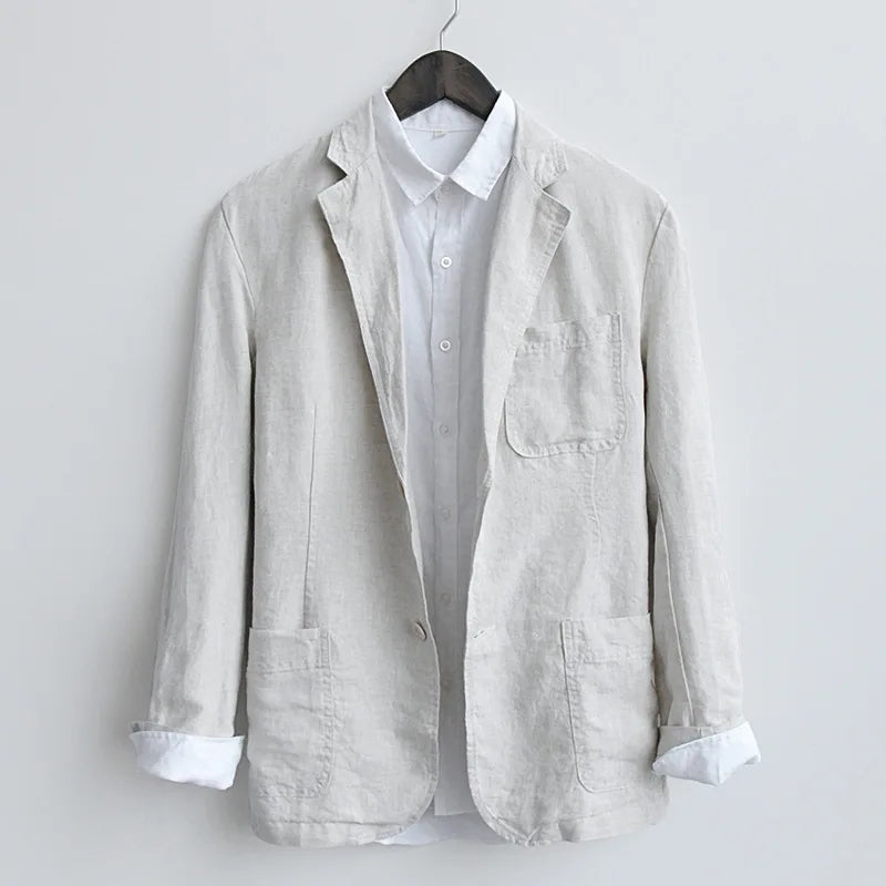 Blazer elegante de linho