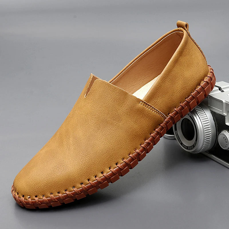 Santorini Leather Loafers