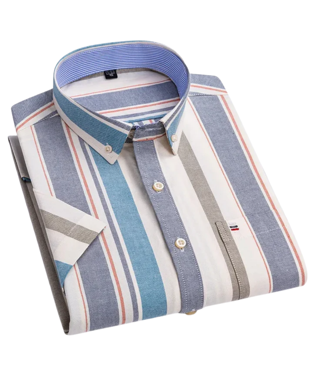 Givalli - Camisa elegante de algodão para homem