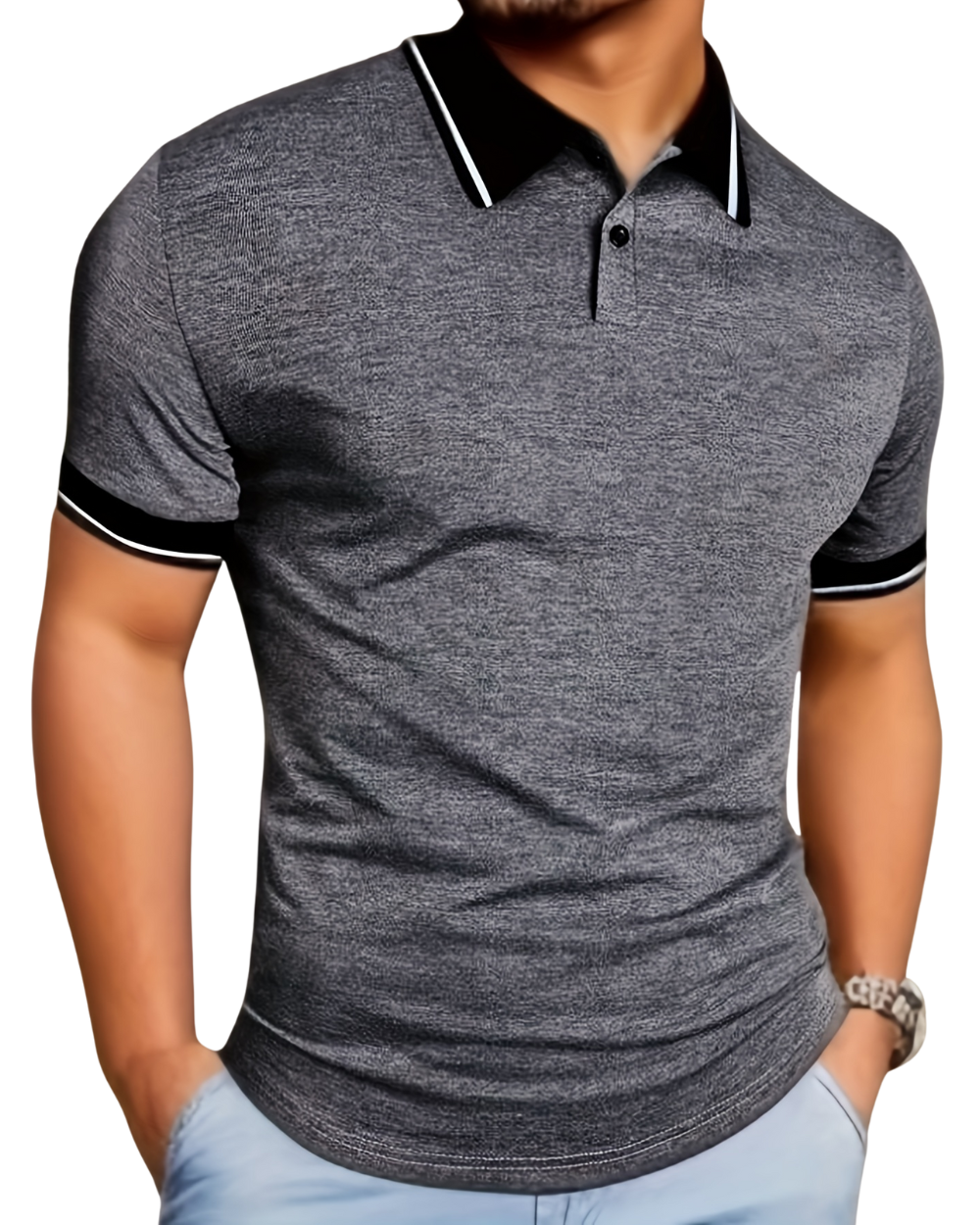 Camisa polo casual