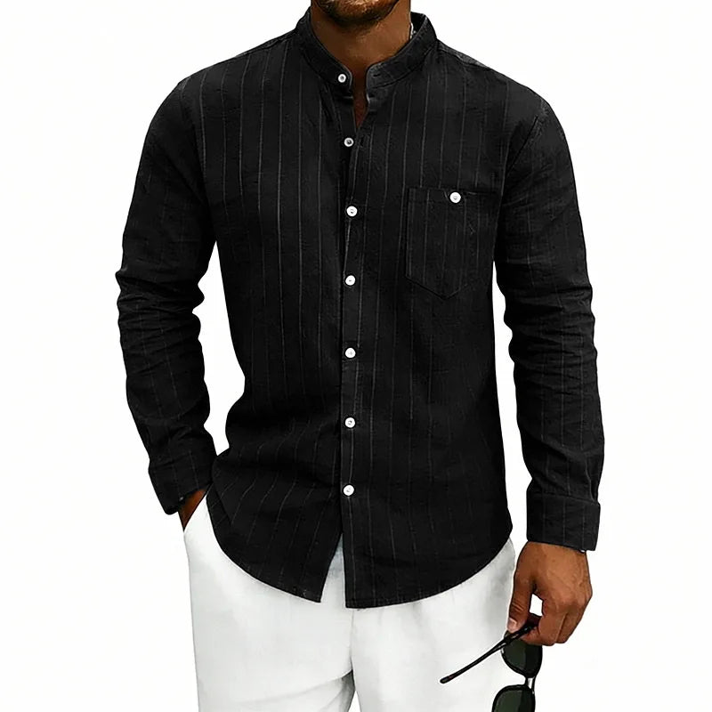 Camisa elegante com bolso