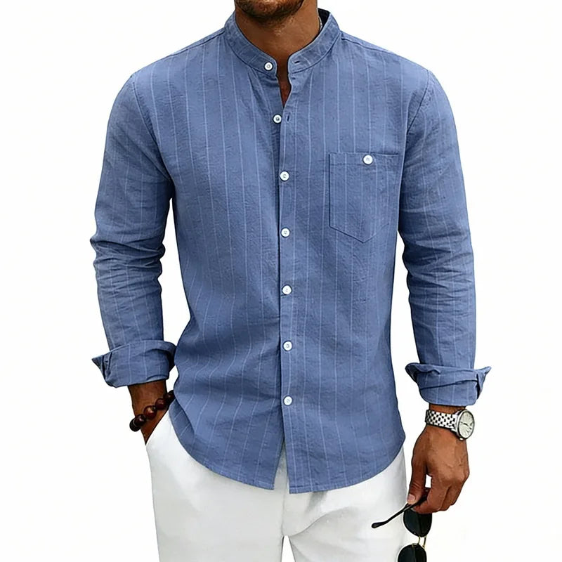 Camisa elegante com bolso