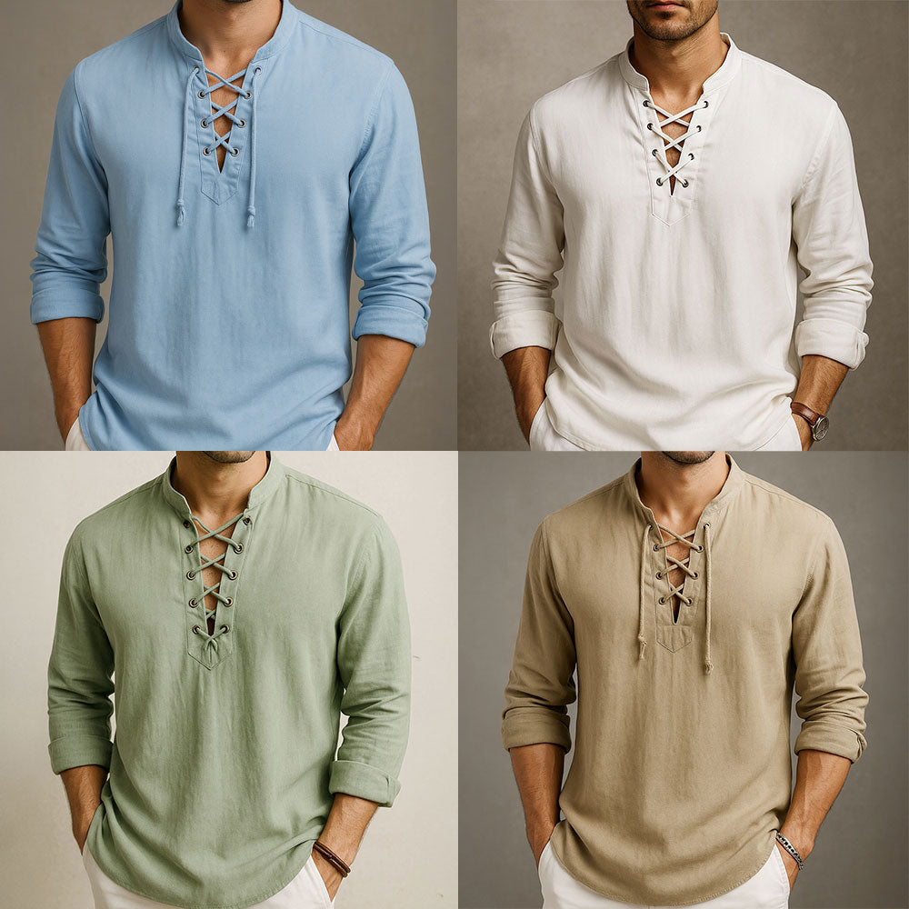 Camisa de praia elegante