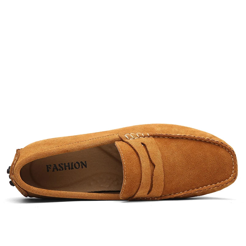 Casual Suede Loafers