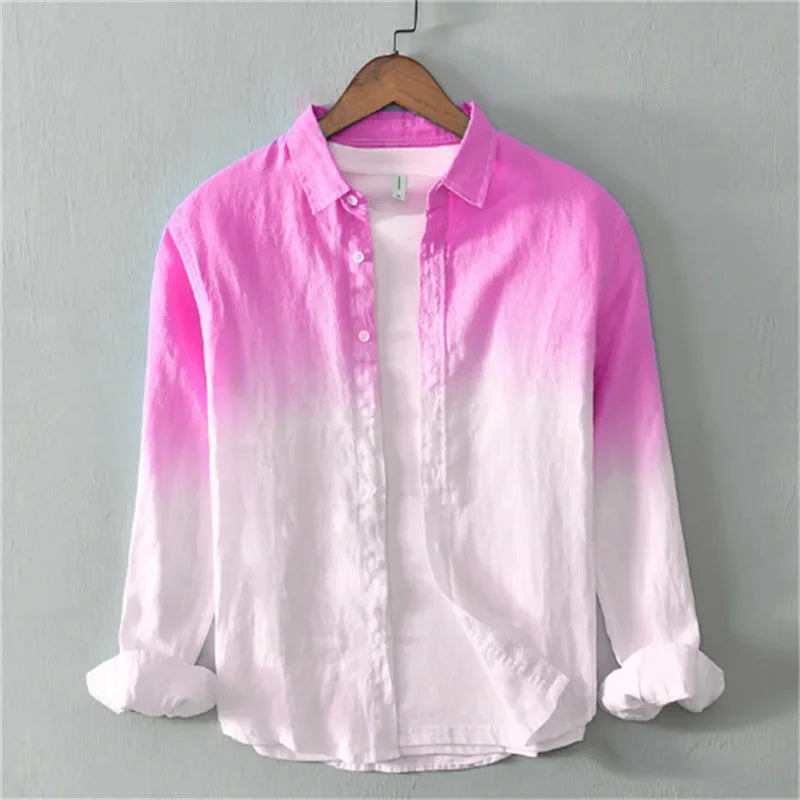 Camisa elegante e colorida