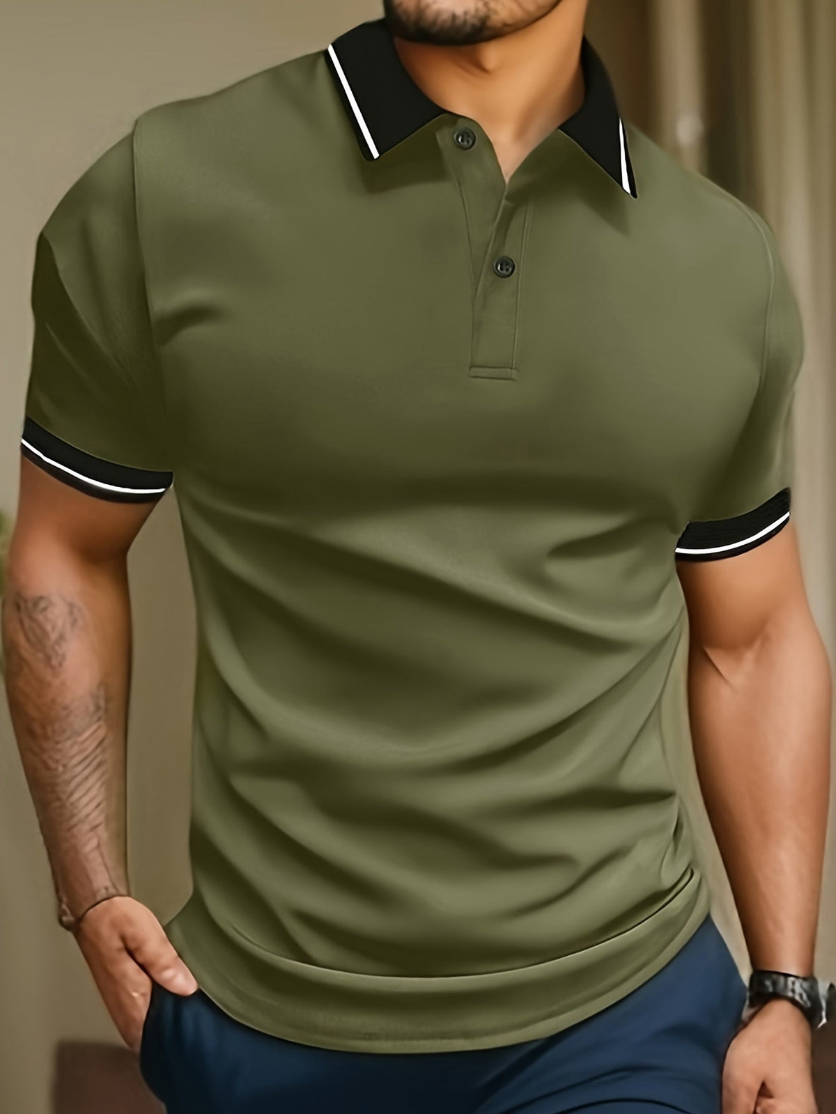 Camisa polo casual