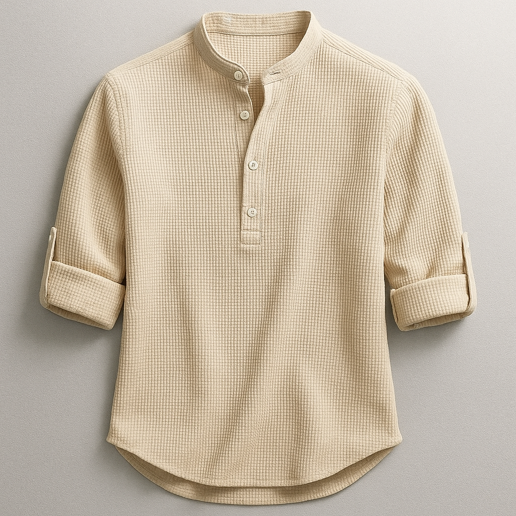 Camisa elegante de algodão