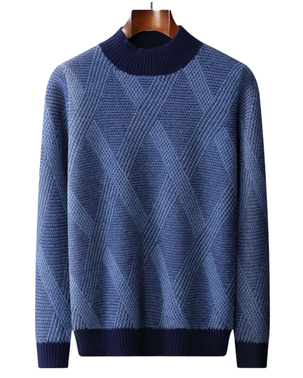 Cuzco High Collar Cashmere Sweater