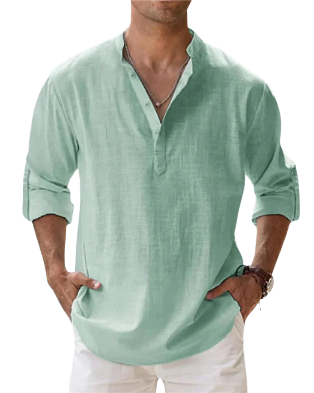 Camisa de algodão Fiorenzo