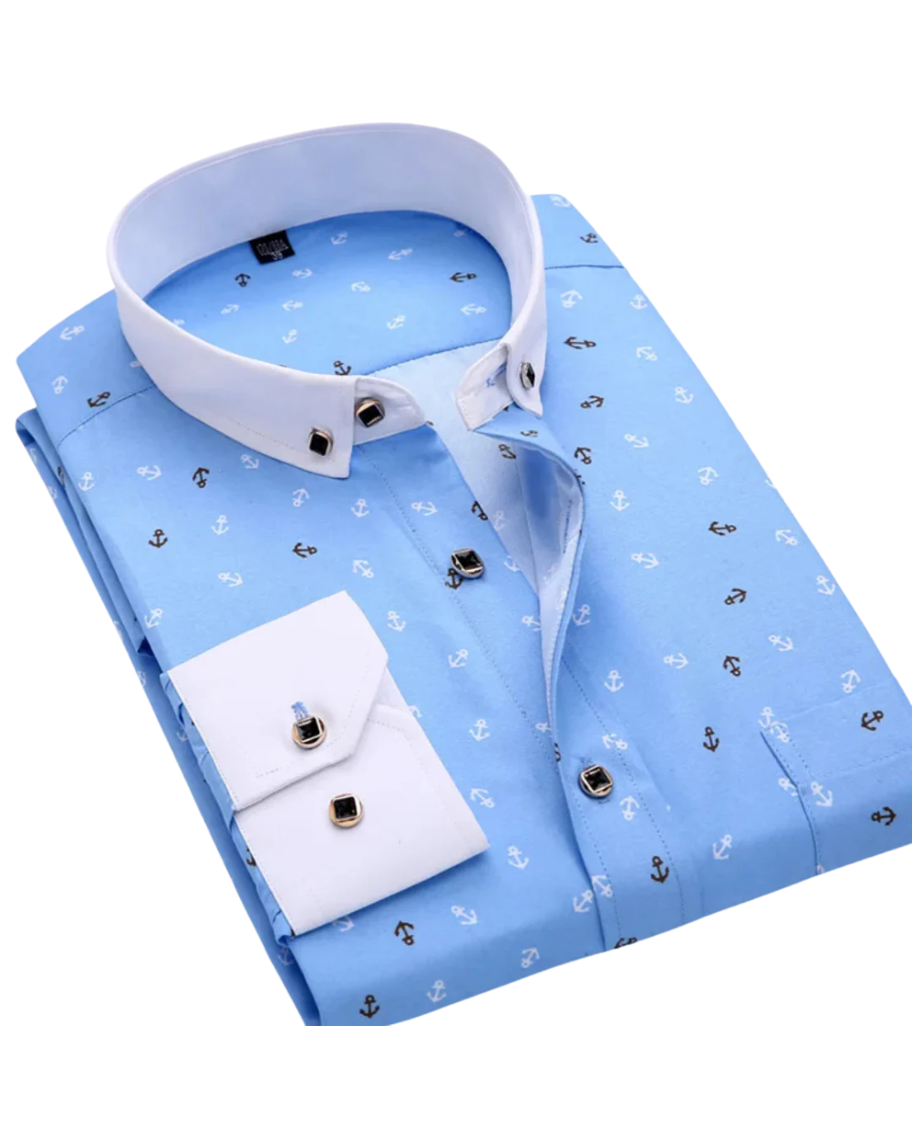 Givalli - Camisa com padrão náutico