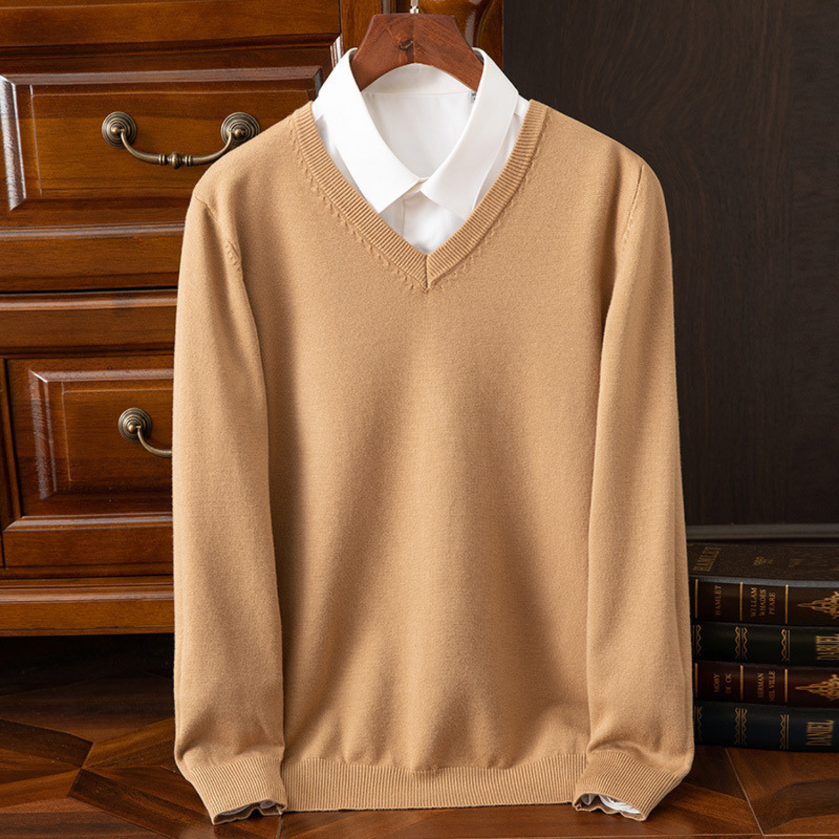 Chic V-Neck Sweater