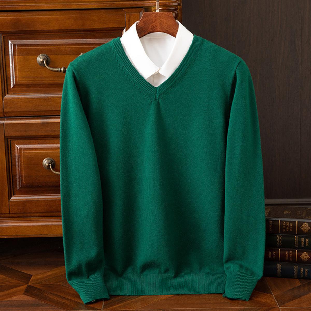 Chic V-Neck Sweater