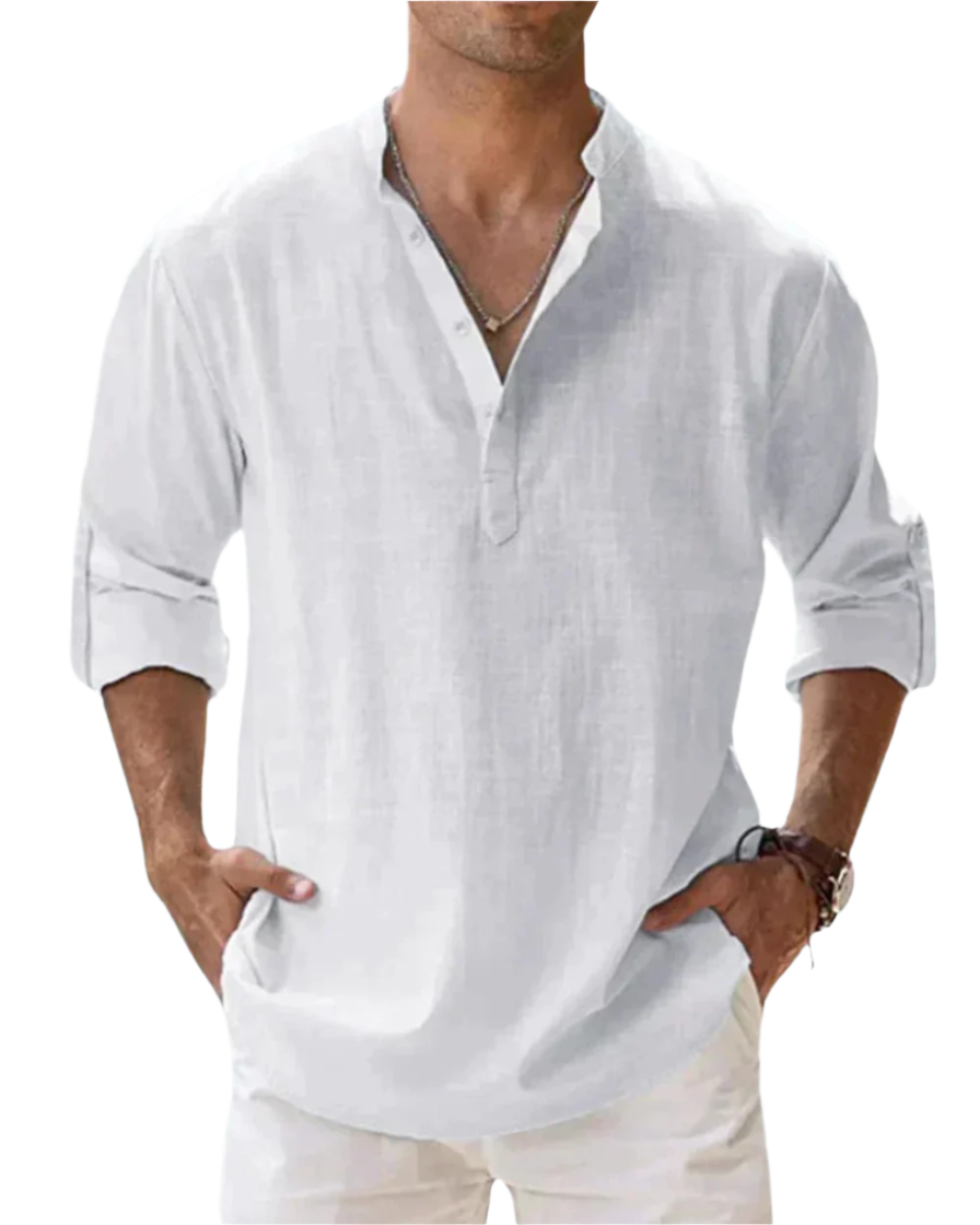 Camisa de algodão Fiorenzo