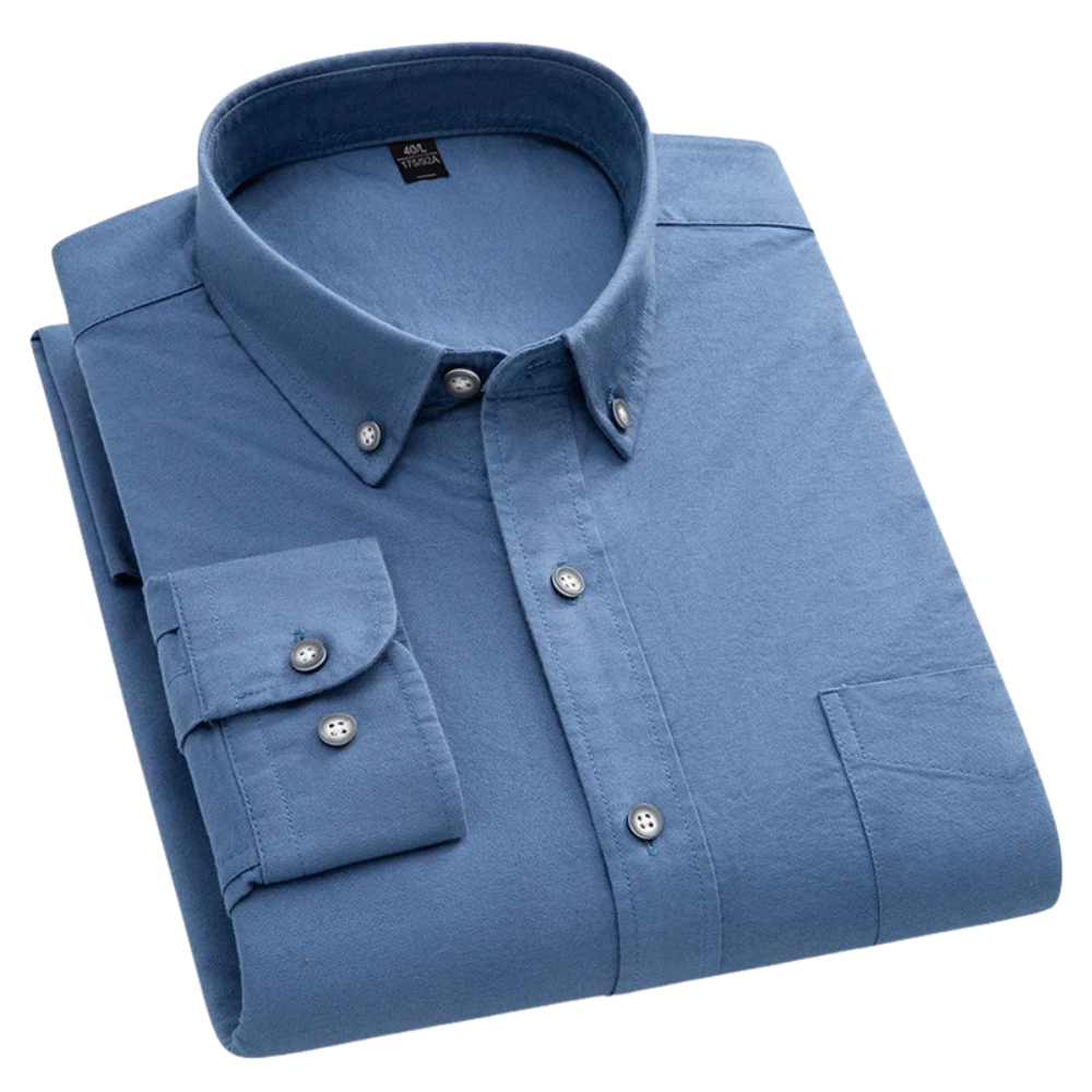 Camisa clássica de algodão