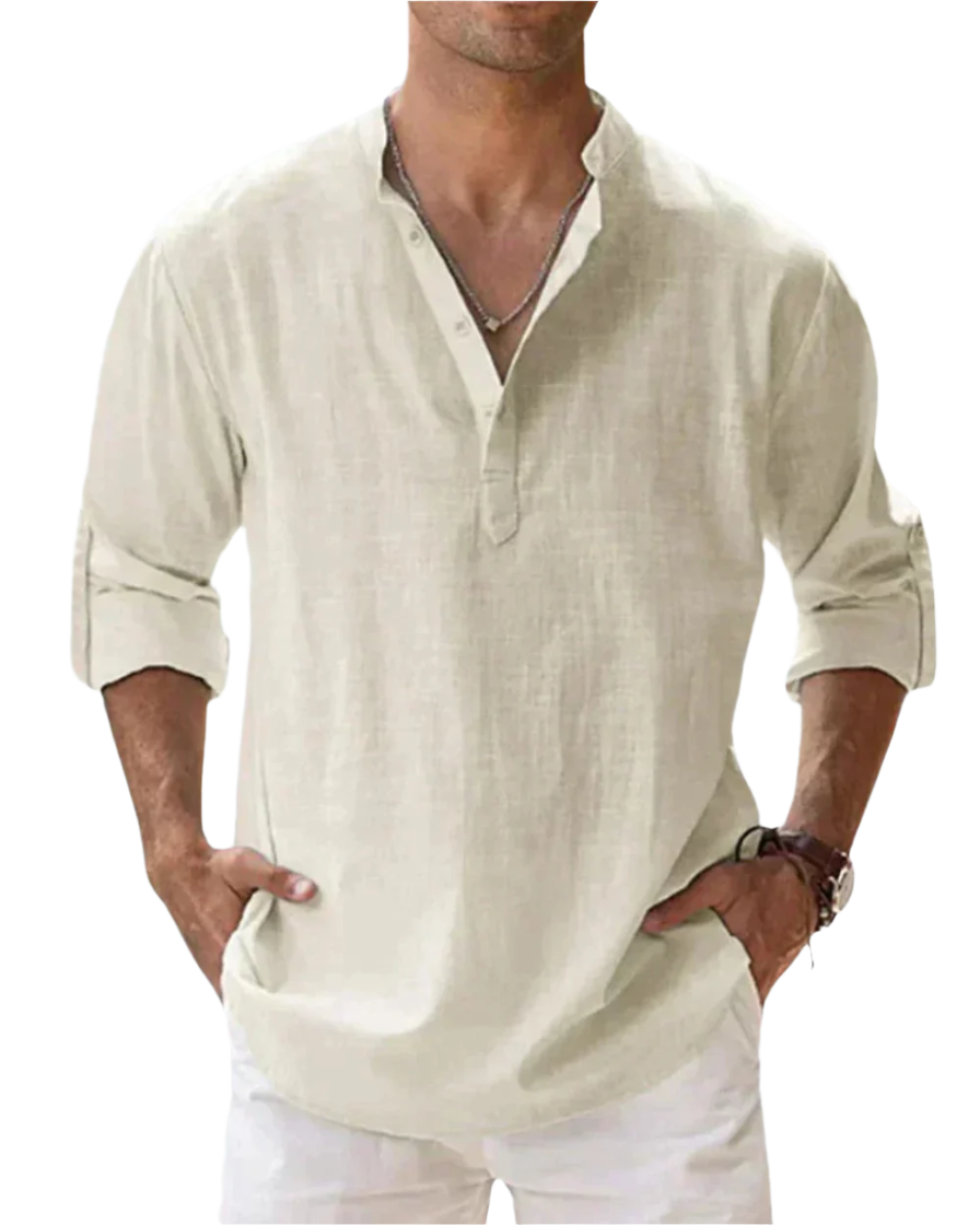 Camisa de algodão Fiorenzo