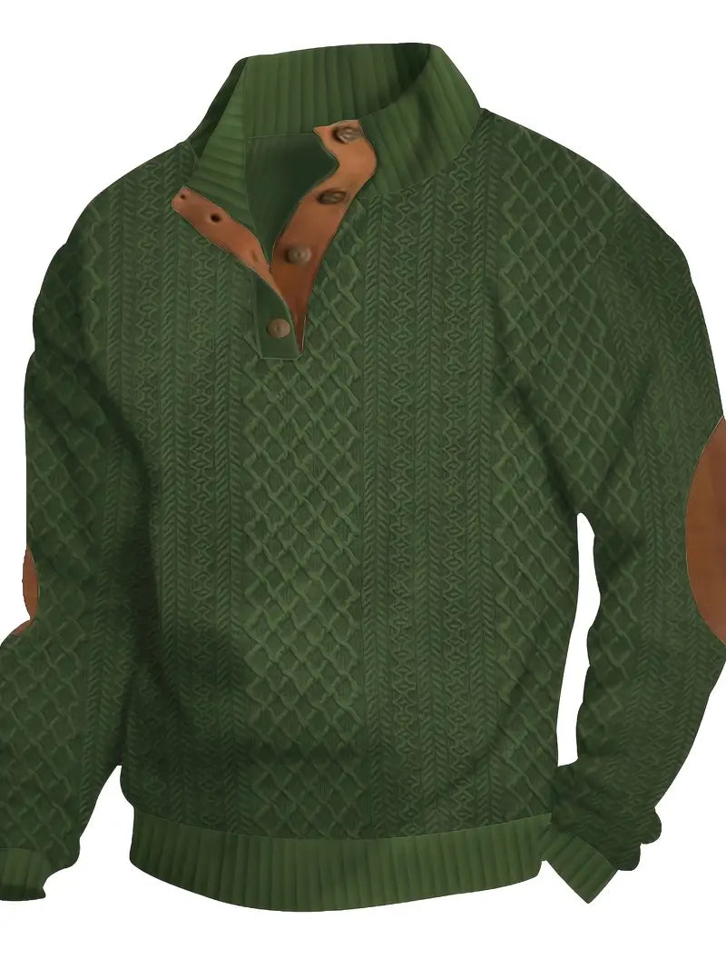 Elegant Button Sweater