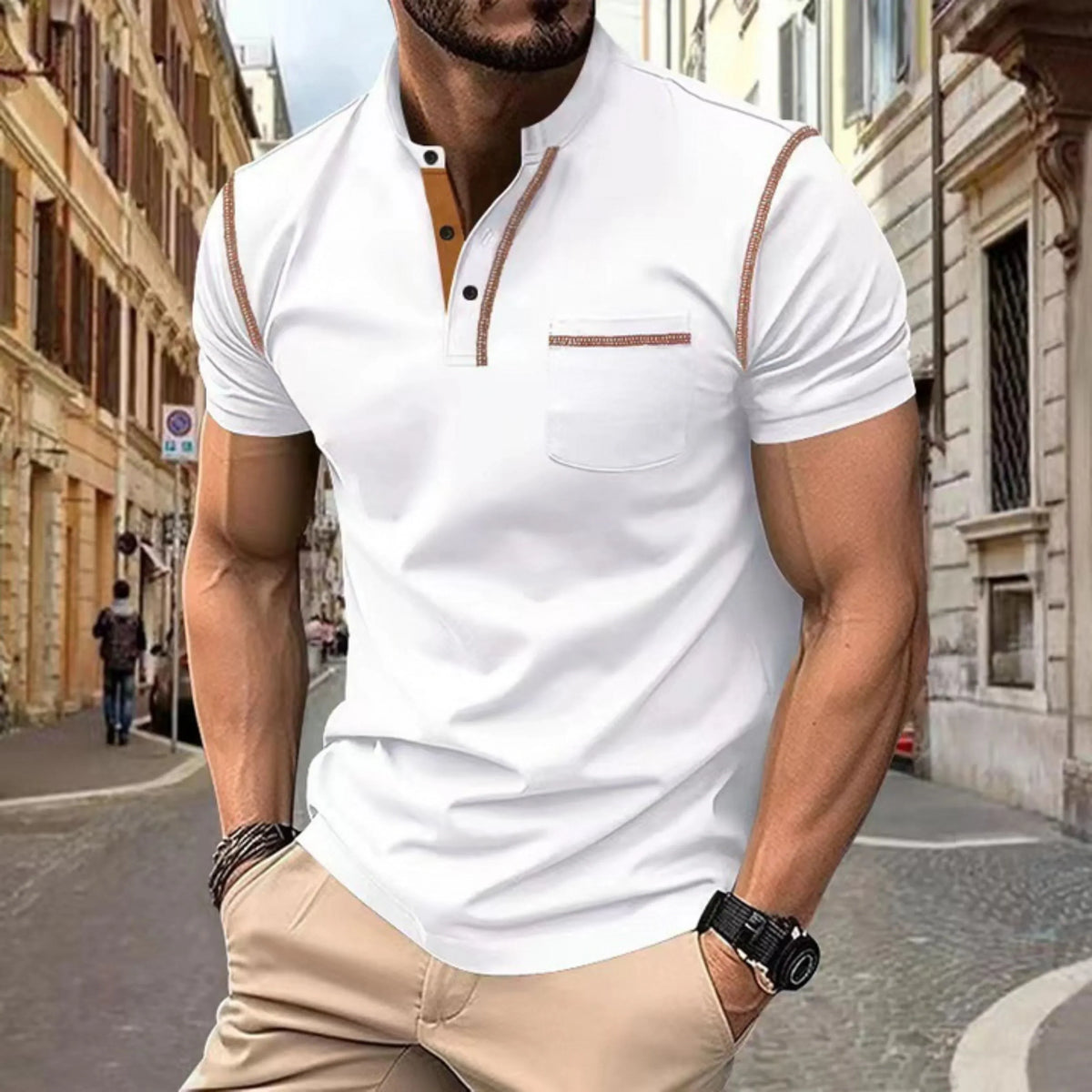 Camisa polo casual