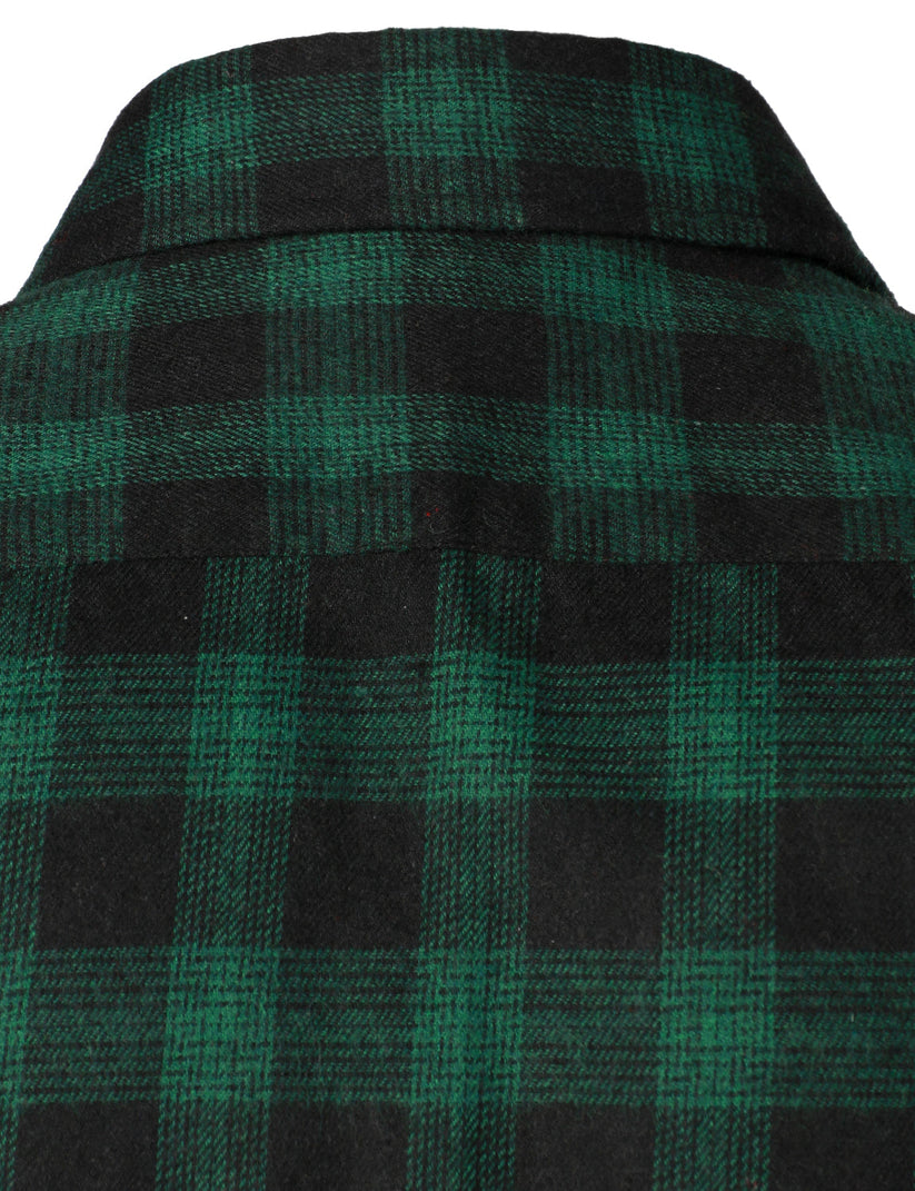 Camisa elegante aos quadrados