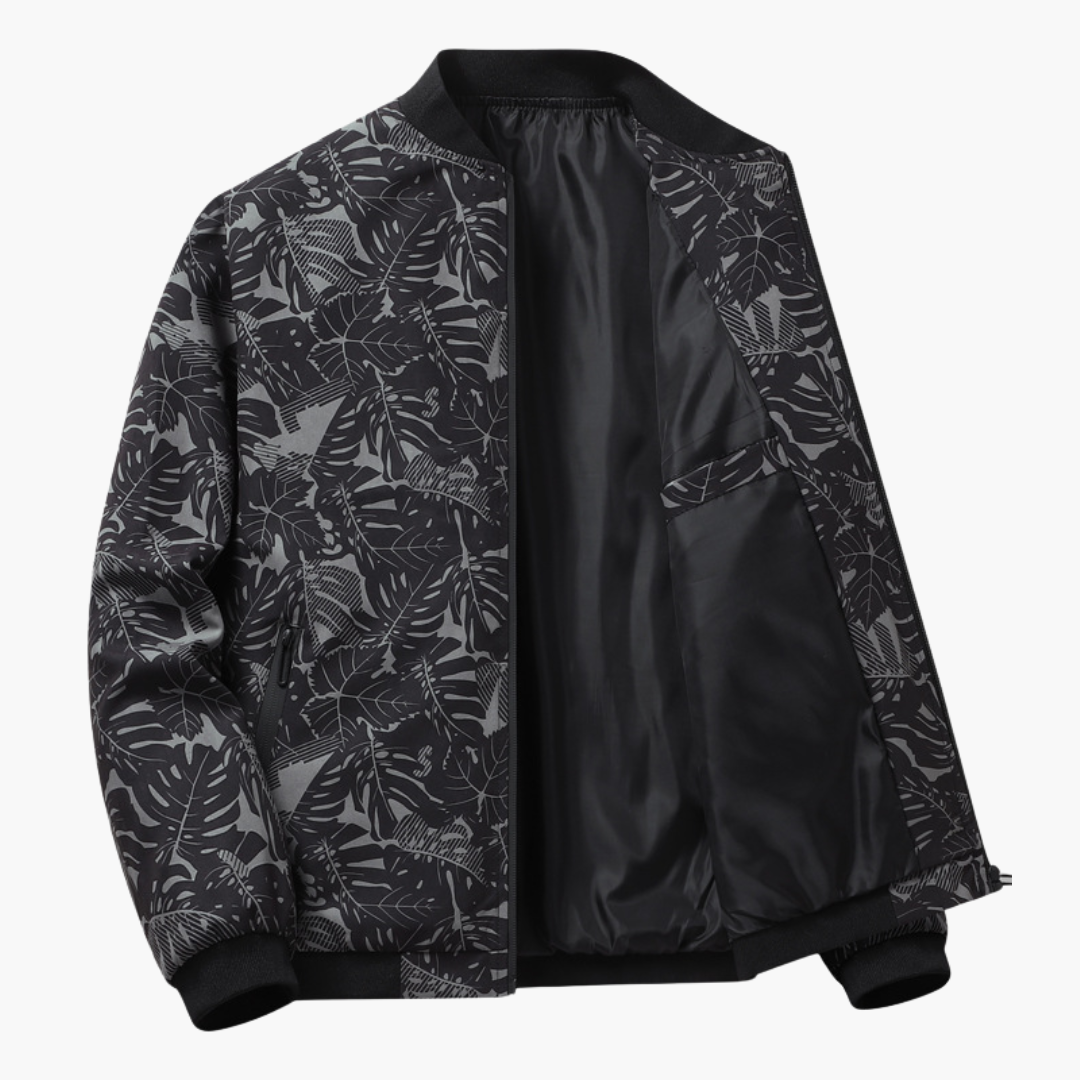 Casaco bomber elegante para homem
