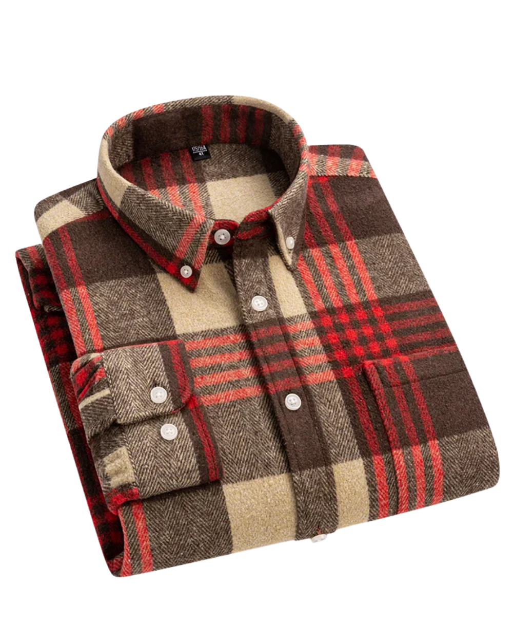 Givalli - Camisa xadrez de algodão