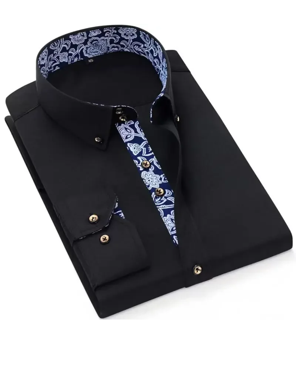Givalli - Camisa clássica de algodão