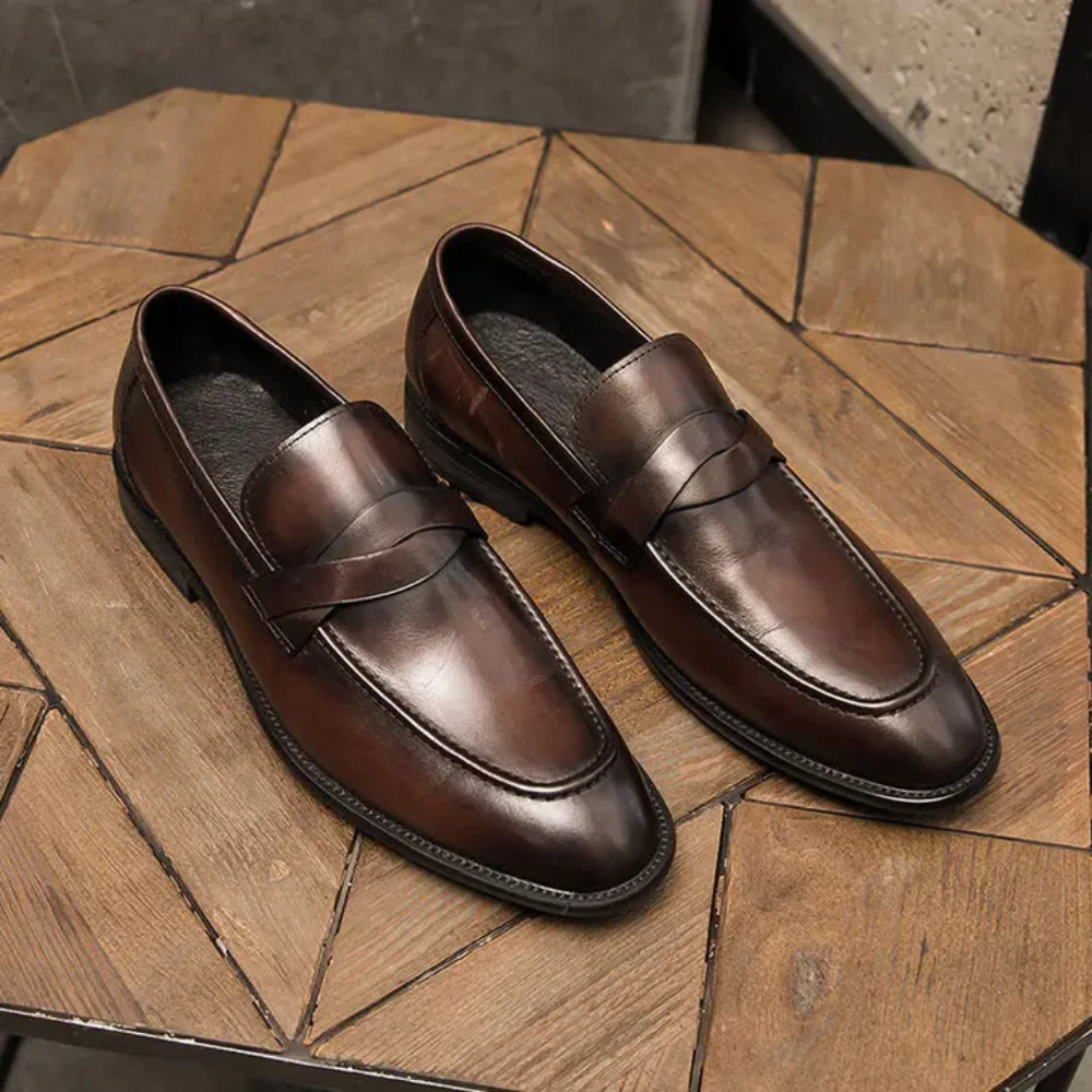 Chic Leather Loafers