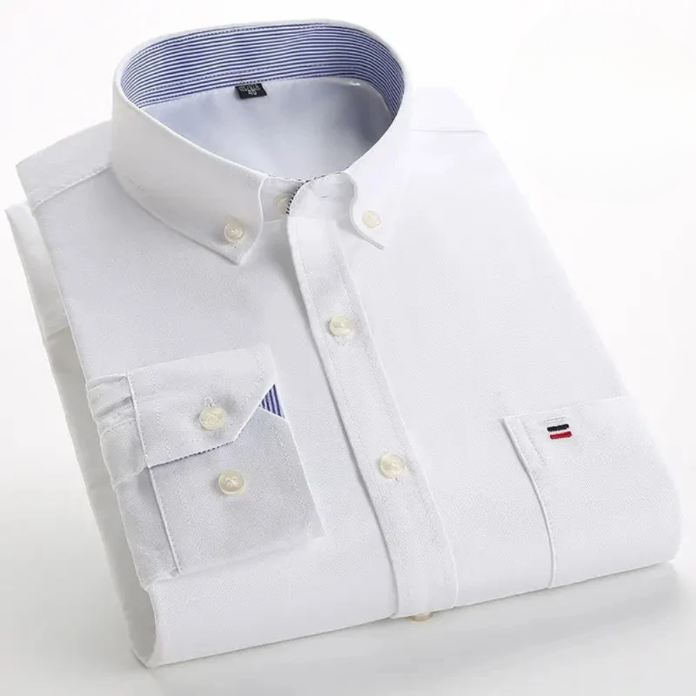 Camisa informal de algodão