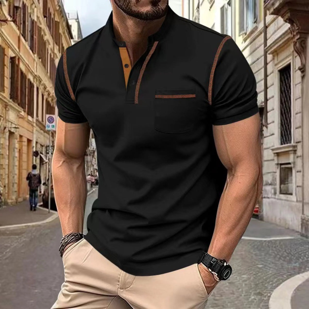 Camisa polo casual