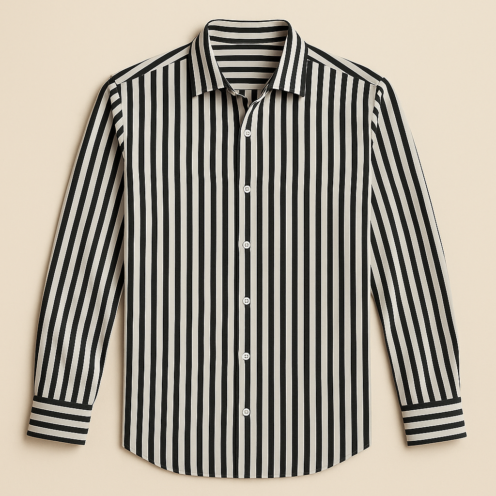 Camisa de vestir às riscas Florence