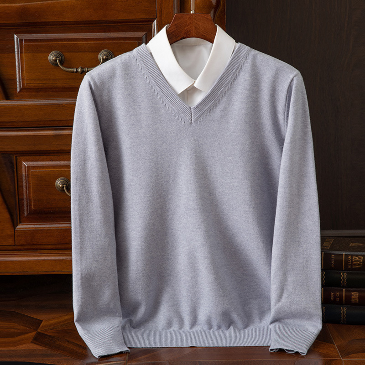 Chic V-Neck Sweater