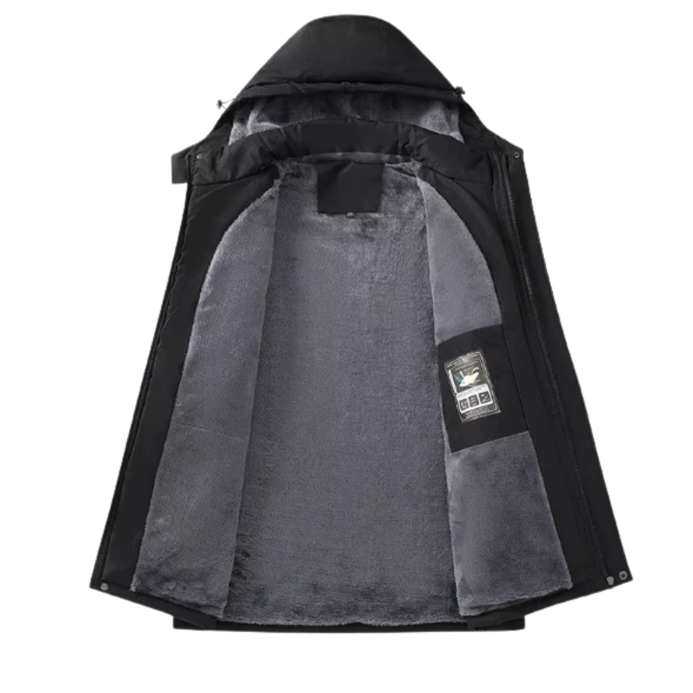 Casaco elegante de velo para uso ao ar livre