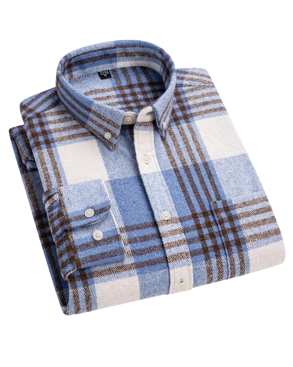Givalli - Camisa xadrez de algodão