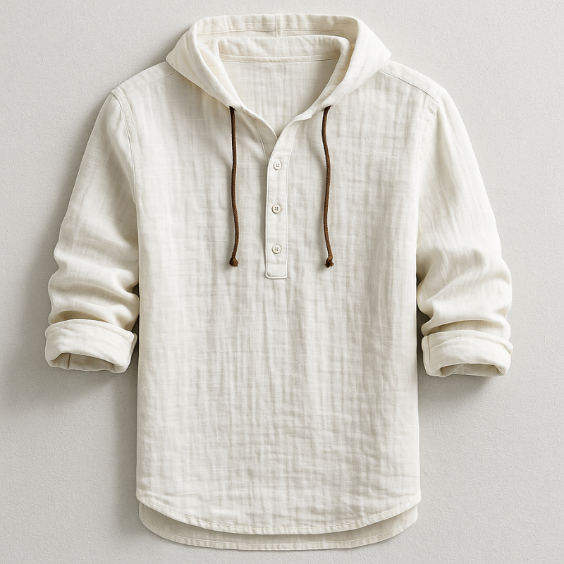 Camisa elegante com capuz