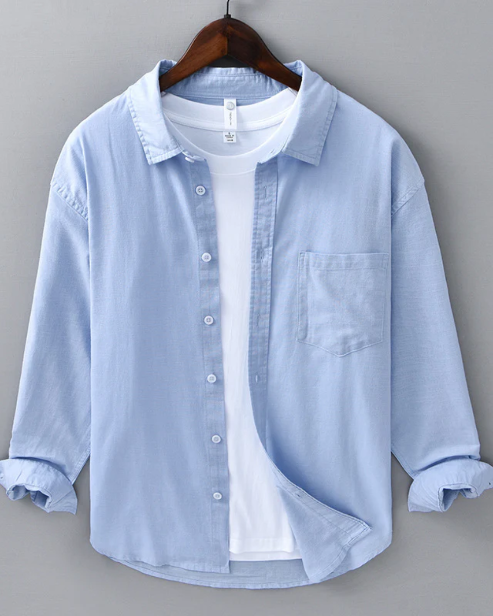 Camisa de linho Doha