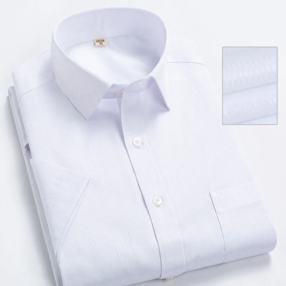 Camisa de negócios de manga curta
