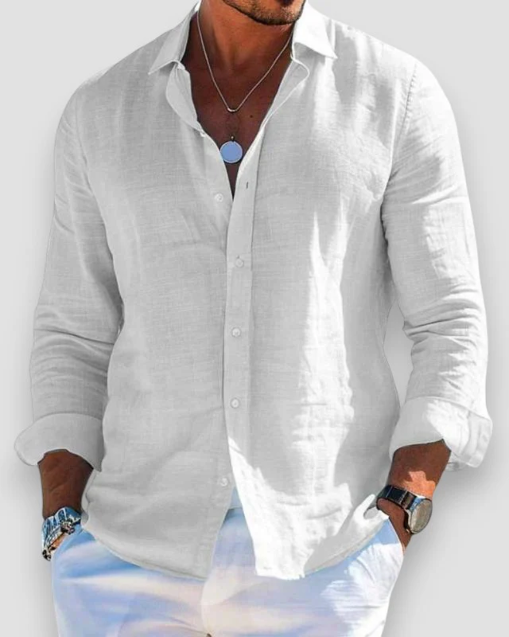 Camisa casual para homem