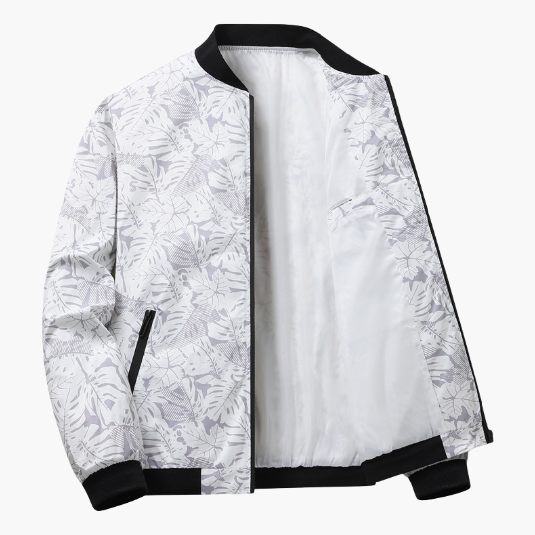 Casaco bomber elegante para homem
