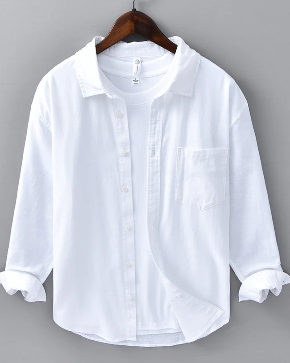 Camisa de linho Doha