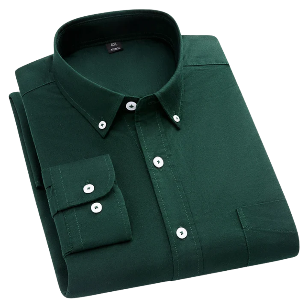 Camisa clássica de algodão